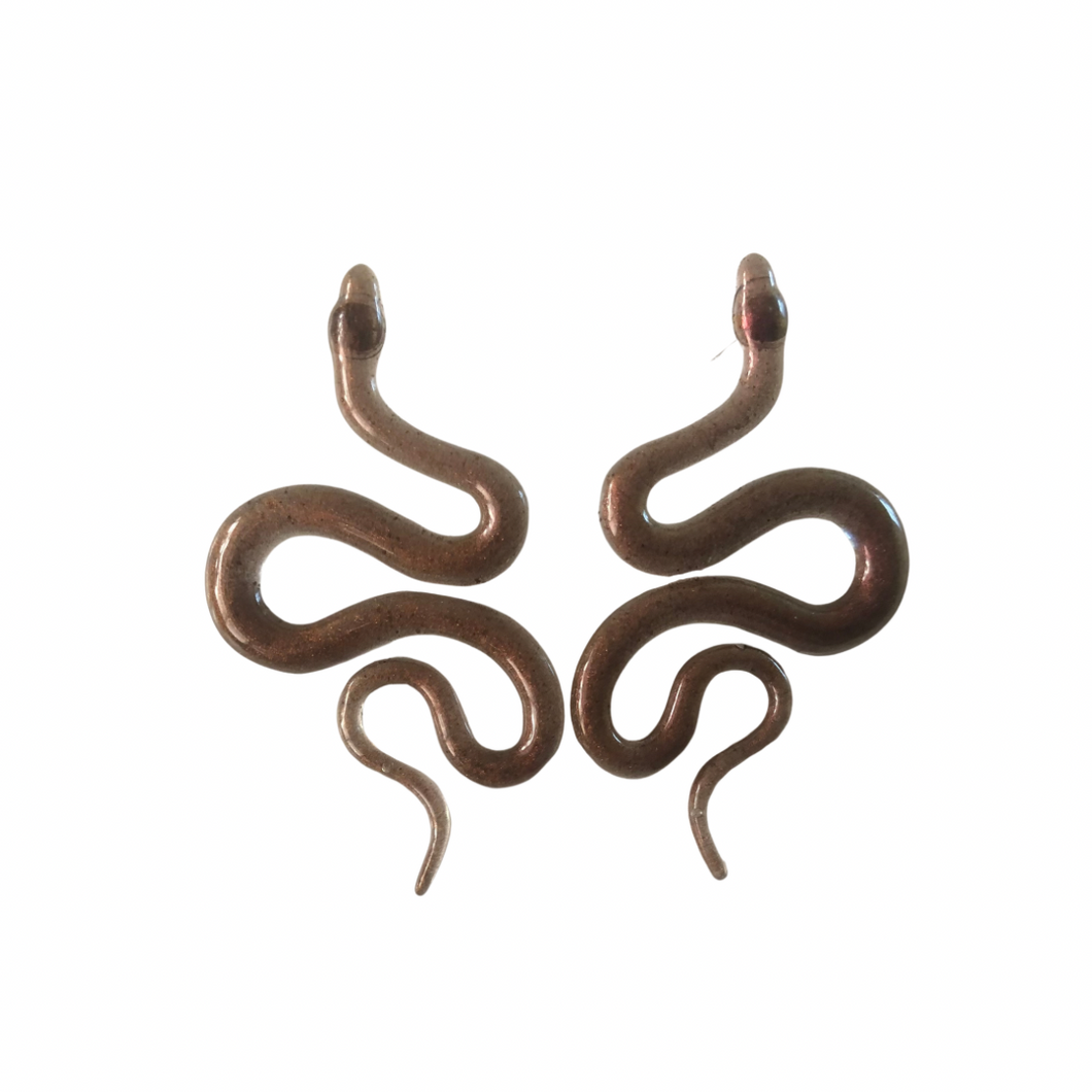 Slithering Snake Earrings