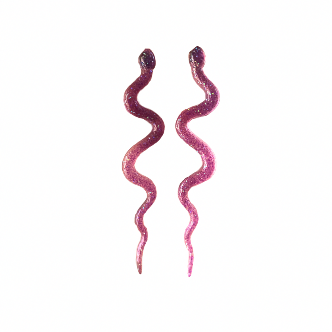 Straight Snake Earrings