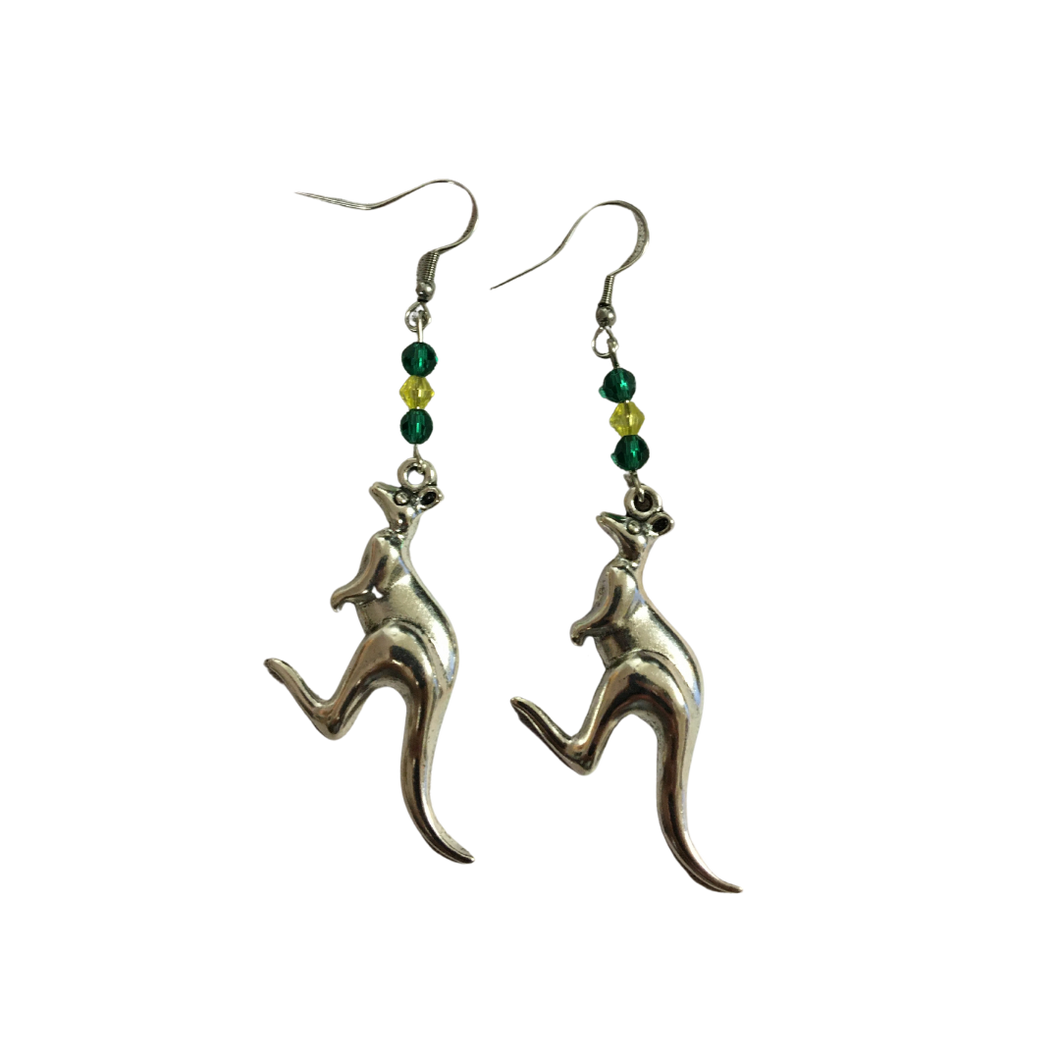 Kangaroo earrings 2025